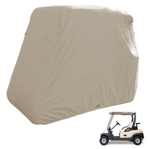 2 Passenger Golf Cart Storage Cover Taupe - Picture 1 of 8