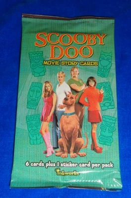 Inkworks Scooby Doo 2002 tarjetas de historia de película paquete de tarjetas coleccionables selladas Foto 1 de 4