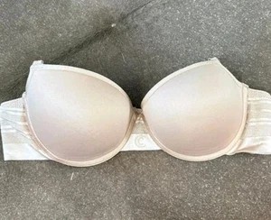 Neu mit Etikett Chantelle 3612 MEMORY BEIGE MULTIWAY-BH GRÖSSE 32DD Einzelhandel 68 $ - Bild 1 von 12