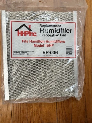 Genuine Hamilton Humidifier Model 10HF Evaporative Replacement Pad EP-036, OEM - Image 1 of 2