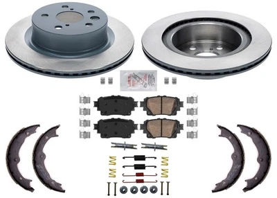 Coated Disc Brake Rotors & Disc Brake Pads for Lexus IS300 IS350 2021-2025 - Image 1 of 4