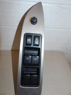 2009-2014 NISSAN MURANO LH DRIVER SIDE FRONT POWER WINDOW CONTROL PANEL W/ BEZEL - Image 1 of 3