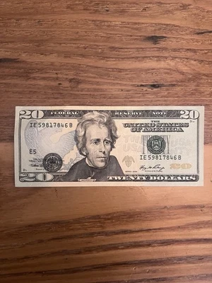 $20 Misprinted Bill, 2006 Year. - Image 1 of 4