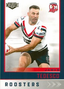 2025 Sydney Roosters NRL TLA Elite Card - James Tedesco - Picture 1 of 3