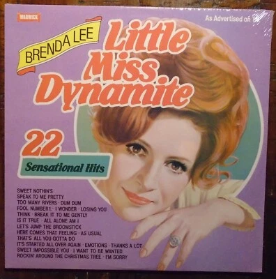 BRENDA LEE, Little Miss Dynamite UK New Sealed LP FREE SHIPPING - Image 1 of 2