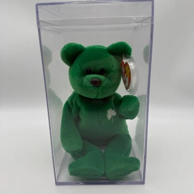 Juguete de peluche TY Beanie Baby Erin The Bear 1997 retirado con errores raros Foto 1 de 4