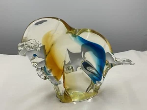 Vintage Murano Italian Glass Bull - Picture 1 of 9