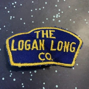 Vintage The Logan Long Co. Roofing Patch Employee Uniform Hat 3A 3.5 X 2” - Bild 1 von 2