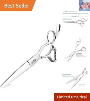 5.5" Professional Hair Scissors Barber Scissors Haircut Scissors Hair Cutting... - Image 1 of 4