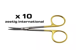 Iris Tungsten carbide Scissors Gold Plated - Picture 1 of 2