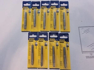 Lot of 9 Irwin Hanson 3/8-24NF Steel Tapered Taps 1791135 - Picture 1 of 1