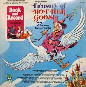 Vintage Peter Pan's George Peeds Treasury Of Mother Goose LP - Picture 1 of 6