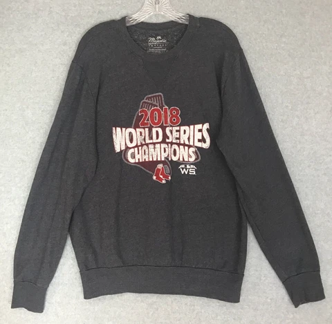 Majestic Philadelphia Phillies Sweater Mens Medium 2008 World Series Champions Cover