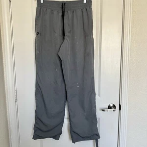 Pantalones de chándal Under Armour grises X-grandes para hombre con cremallera tobillos pierna recta - Imagen 1 de 12