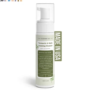 Kojic Acid & Turmeric Foaming Face Cleanser for Uneven Skin | 7 Oz | Deep Clean - Picture 1 of 8