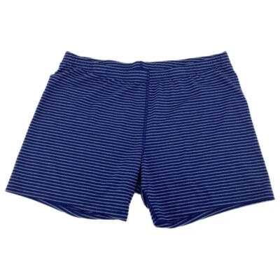 Adidas Blue Striped Shorts sz M - Image 1 of 4
