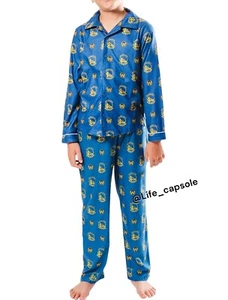 Size 10 (M) Golden State Warriors Pajamas Set Medium Boys PJs NBA 2 Pcs NEW NWT - Picture 1 of 3