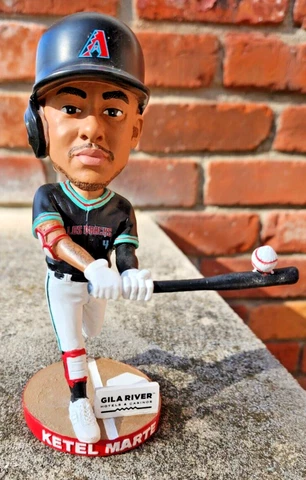 2021 Ketel Marte  Left Handed Switch Hitting Bobblehead Arizona Diamondbacks Cover