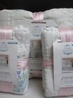 Simply Shabby Chic British Rose Blue Patchwork Ruffle Quilt Sham Set- Full/Queen