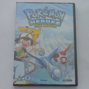 Pokémon Heroes The Movie (DVD, 2016) NEW Animated Film Ash Pikachu Latios Latias - Imagen 1 de 7