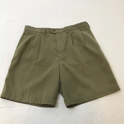 Pantalones Cortos de Golf Callaway Nordstrom Para Hombres 36 Plisados Verde Oliva Golfista Informales Chinos Foto 1 de 4
