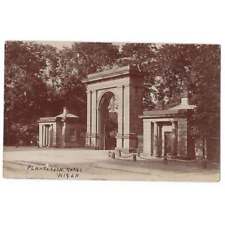 WIGAN Plantation Gates, RP Postcard by Pemberton, Unposted
