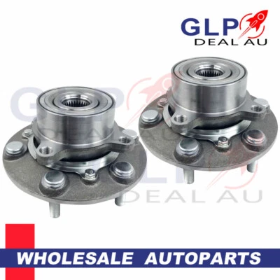 2x Front Wheel Bearing Hub For Mitsubishi Triton ML,MN,MQ,MR ABS 4WD & RWD 2006+ - image 1 of 4