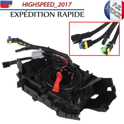 Contacteur Tournant Ressort Airbag pour Renault Clio III 2005-2012 = 8201590627
