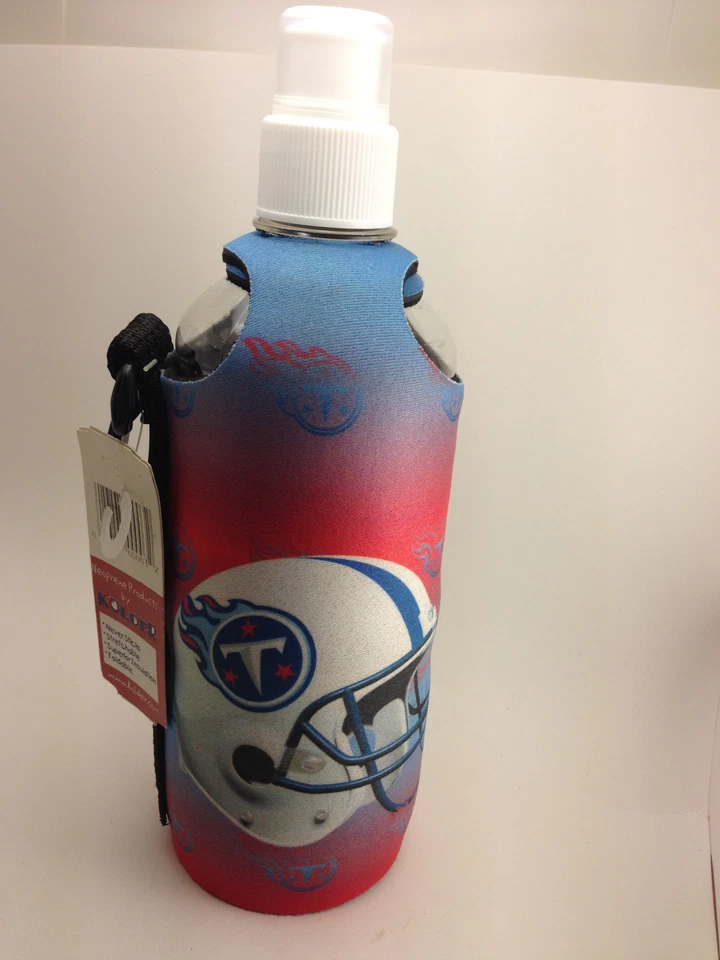 Tennessee Titans Helmet Neoprene 1/2 Liter Water Bottle Cover Holder - Imagem 1 de 2