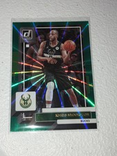 2022-23 Khris Middleton Donruss Green Laser Holo #54 | BUCKS