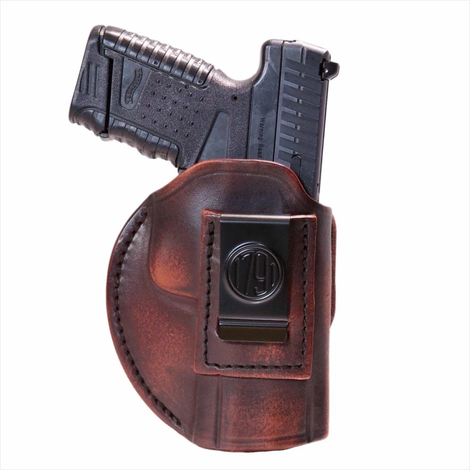 1791 Gunleather 4WH6VTGR 4-Way IWB/OWB Size 06 Vintage Leather Belt (FVS033061)