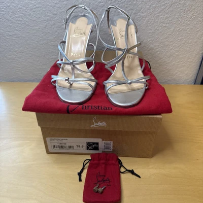 Christian Louboutin.. Youpiyou 100 Mujer Tacones Plateados  Foto 1 de 4