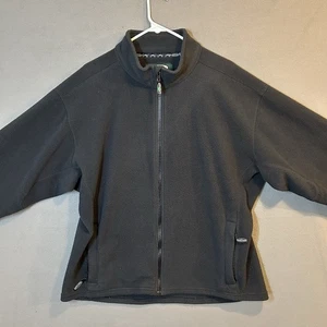 Arborwear Full Zip Fleece Adult XL Black  Zip Pockets Fleece - Picture 1 of 15