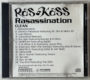 Ras Kass - Rasassination (Clean) Open Loose CD  Promo 1998 Priority Records - Bild 1 von 8
