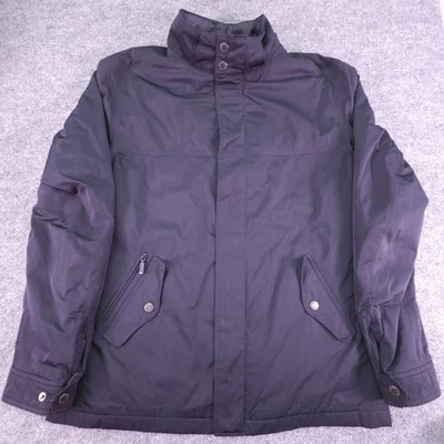 Barbour Jacket Mens XXL Navy Tulloch Classic Tartan Waterproof Breathable Coat - Image 1 of 4