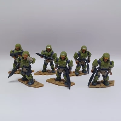 Halo Mega Construx - Halo Universe Series 2 UNSC Marine Lot of 6 - Image 1 of 4