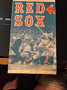1959 Cleveland Indians vs. Boston Red Sox Game Program (unscored) exc.-near mint - Picture 1 of 3