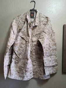 U.S.M.C. CHAQUETA CAMUFLAJE DESERT MARPAT MEDIANA REG PROPPER #2 - Imagen 1 de 7