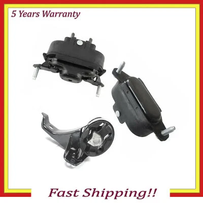 Juego de 3 piezas de montaje de motor y transmisión automática para Chevrolet Malibu 2004-2010 3,5 L V6 Foto 1 de 4