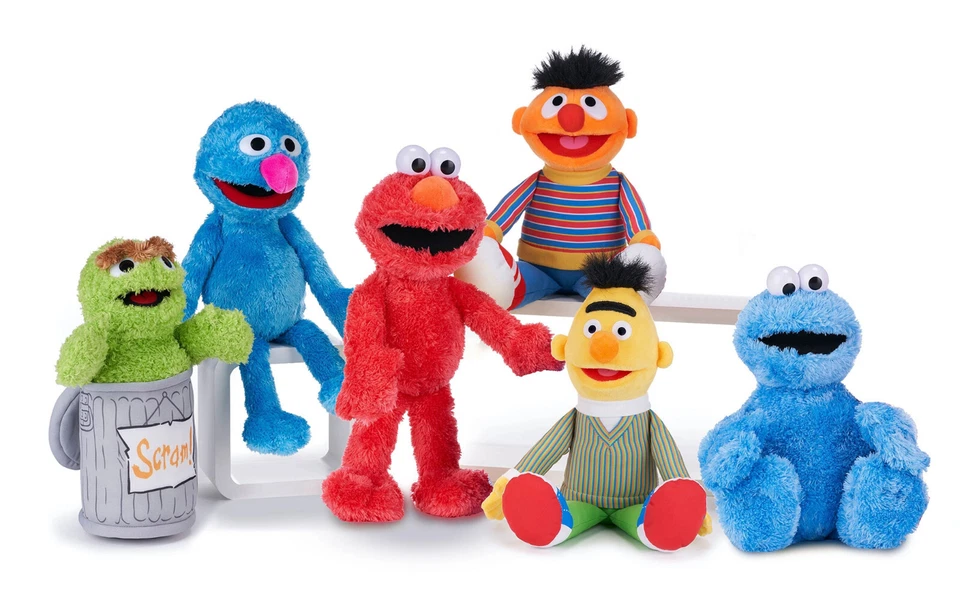 Sesamstraße Plüschtier Plüsch Stofftier Figur Auswahl Größe ca. 38 cm - Bild 1 von 1