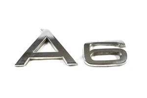 2005-2008 Audi A6 Rear A6 Emblem Chrome OEM - Picture 1 of 2