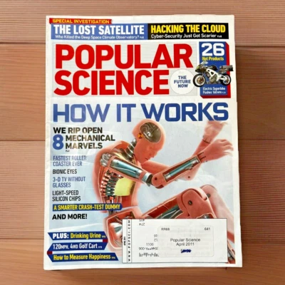 Magazine Back Issue ~ Popular Science ~ April 2011 ~ Volume 278 ~ Number 4 - Image 1 of 3