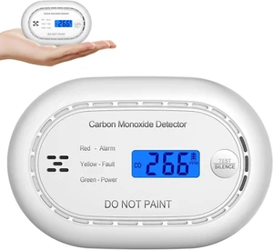 Rivelatore Di Monossido Di Carbonio Con Batteria Da 10 Anni, Rivelatore Di CO Co - Foto 1 di 7