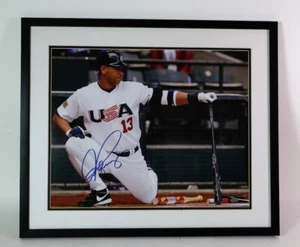 Alex Rodriguez Autographed Team USA 16x20 Photo Framed Steiner COA - Picture 1 of 3
