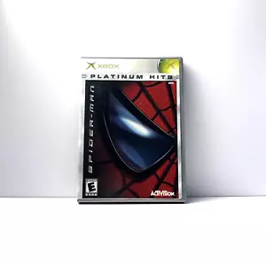 Spider-Man Microsoft Original Xbox CIB Complete + Manual Tested Free Shipping - Picture 1 of 5