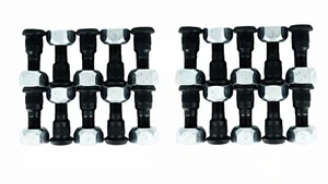 M35A2 5 TON 20 RH LUG NUT AND STUD KITS M35 ROCKWELL M109 MILITARY TRUCK MUD - Picture 1 of 2