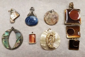 Bundle of 7 x Vintage to Modern Pendants (no chains) - Picture 1 of 2