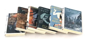 Dolls House 1:12 Scale Miniature Books, 6 x Agatha Christie Novels (set B) - Picture 1 of 14