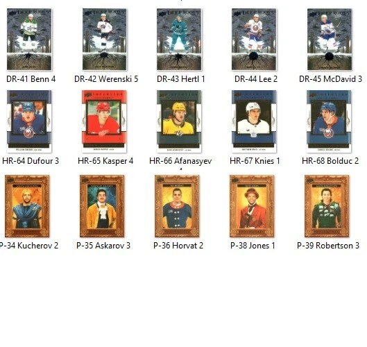 2023-24 UD Series 2 - Honor Roll, Portraits, Deep Roots - Pick 'em - Image 1 of 1