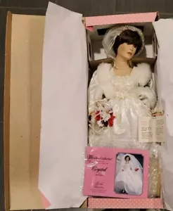Treasury Collection Paradise Galleries Bridal Beauties Porcelain Doll "CRYSTAL" - Picture 1 of 3